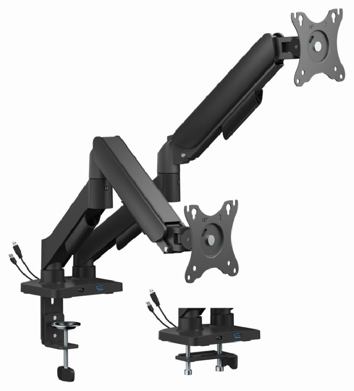 gembird ma da2u 01 soporte de monitor