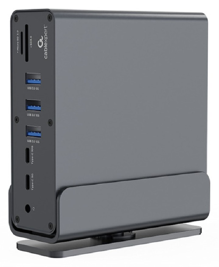 dock gembird a cf combo15 01 usb c 15en1 gris