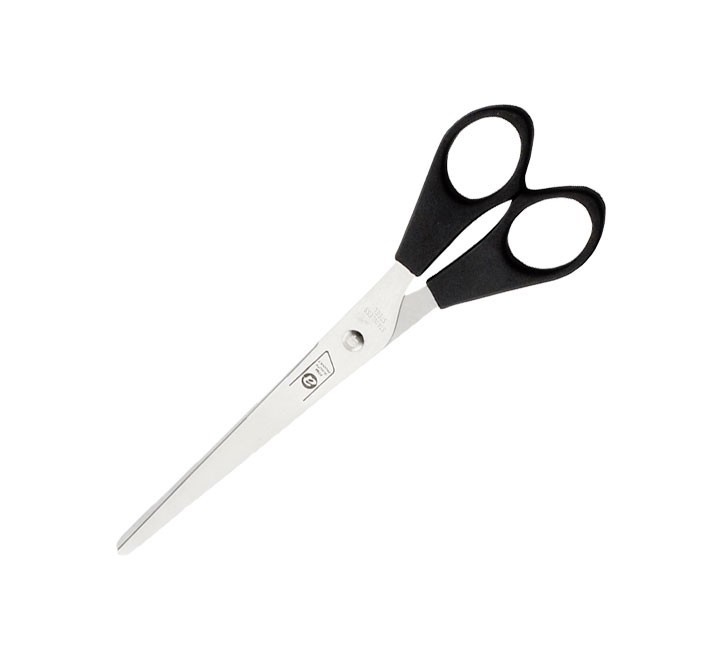tijeras de oficina con borde afilado y ligero. longitud  17 cm, con cuchillas de acero inoxidable y
