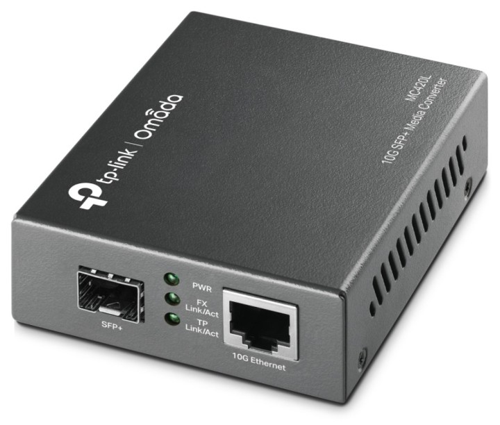 conversor de medios omada sfp 10g multi gigabit mc420l
