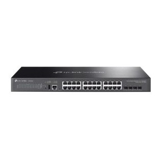 switch gestionable l3 tp link omada sg5428x 28p 24x1gb 4x10gb sfp+ app metalico rack negro