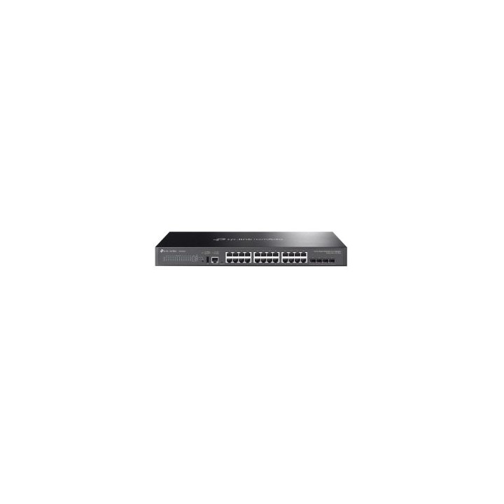 switch gestionable l3 tp link omada sg5428x 28p 24x1gb 4x10gb sfp+ app metalico rack negro