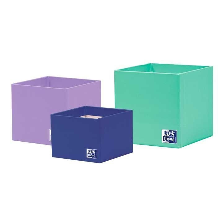 set 3 cubiletes oxford tamano stdo pack: 4 unidades
