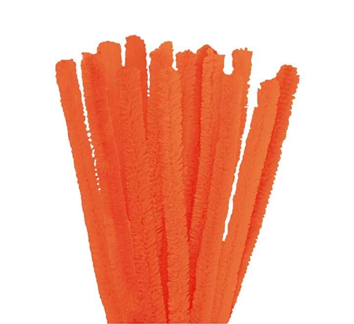 b. 10 chenillas acr. innspiro 50cm naranja