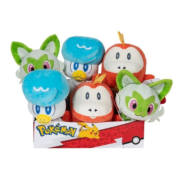 jazwares peluche jazwares pokemon generaci?n ix 21cm 1 unidad (1 peluche)