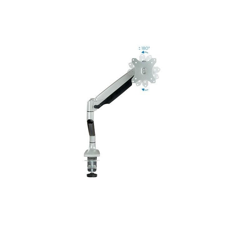 soporte para pantallas desde 13â hasta 32â. admite una dimension maxima de 10 x 10 cm y un peso