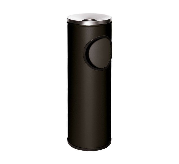 cenicero-papelera sie metal.perforado negro 401-n