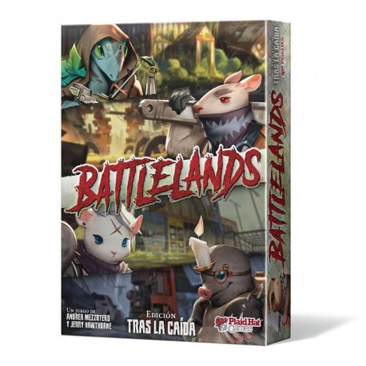 juegos juego de mesa battlelands: tras la caida pegi 14