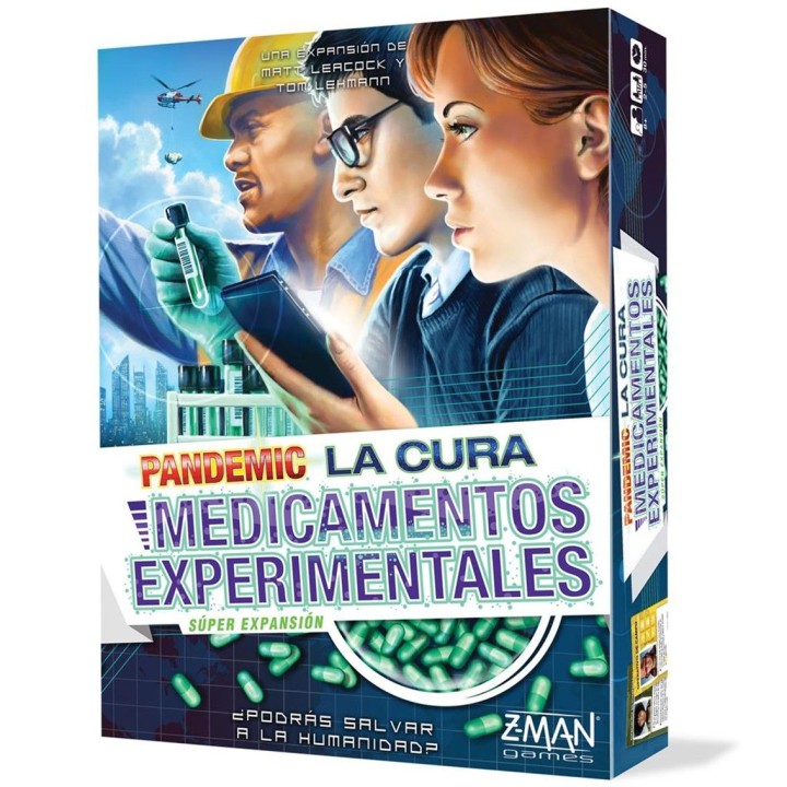juegos juego de mesa pandemic la cura expansion medicamentos experimentales pegi 8