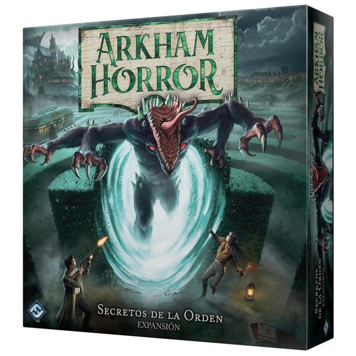 juegos juego de mesa arkham horror: secretos de la orden pegi 14
