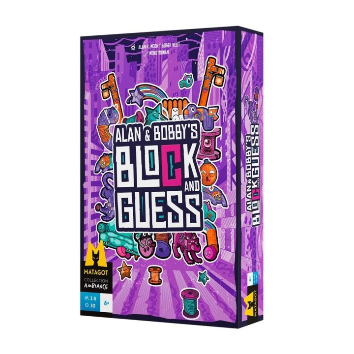 juegos juego de mesa block & guess edad recomendada 8 a?os