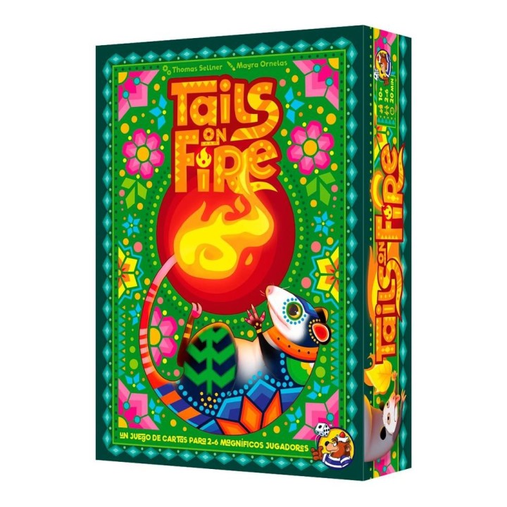 juegos juego de mesa tails on fire edad recomendada 8 a?os