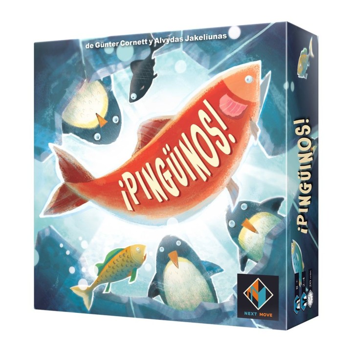 juegos juego de mesa ?ping?inos edad recomendada 8 a?os