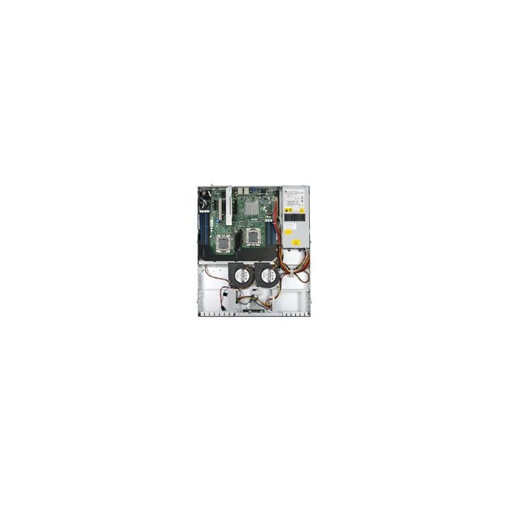 intel sr1630bcr servidor barebone intel 5500 lga 1366 (socket b) bastidor (1u) aluminio, negro