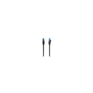 cable red aisens latiguillo rj45 cat.6 utp awg26 cca negro 0.75m