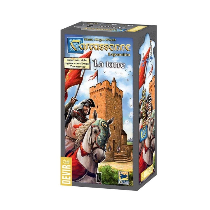 devir juego de mesa devir carcassonne la torre
