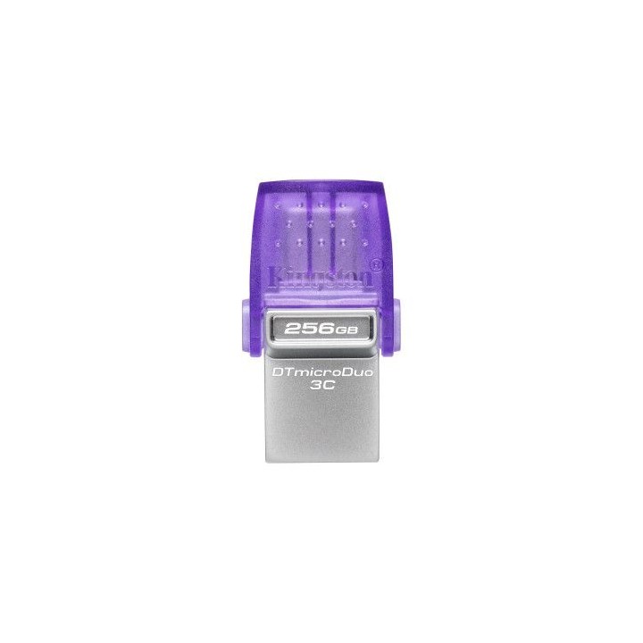kingston technology datatraveler microduo 3c unidad flash usb 256 gb usb type-a / usb type-c 3.2 gen