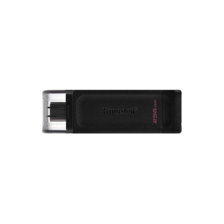 kingston technology 70 unidad flash usb 256 gb usb tipo c 3.2 gen 1 (3.1 gen 1) negro