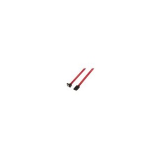 cable aisens sata iii datos 6g datos acodado anclajes rojo 0.5m