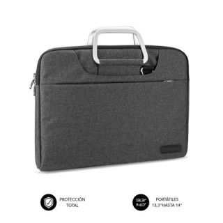 subblim funda ordenador business laptop sleeve 15,6 grey