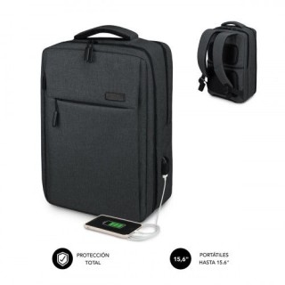 subblim mochila traveller air padding 15.6 grey