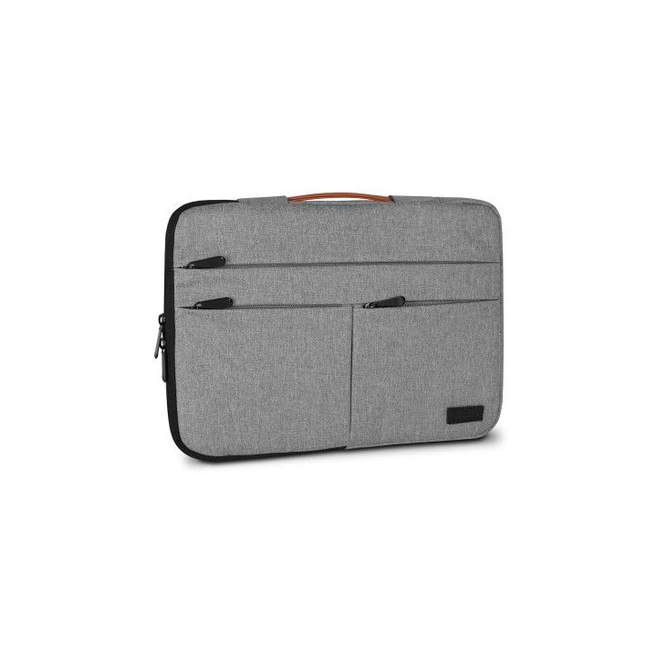 subblim funda air padding 360 sleeve 15,6 light grey