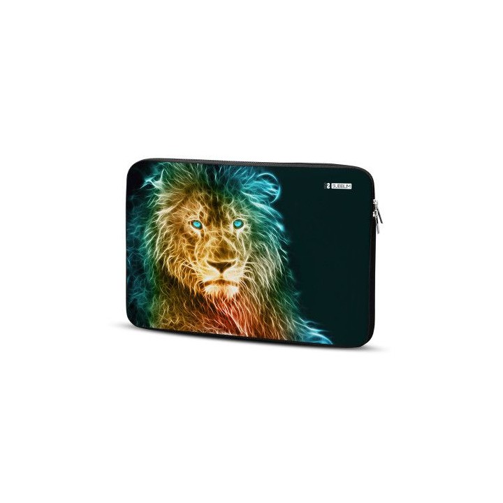 subblim funda ordenador neopreno trendy sleeve neo lion 13,3-14