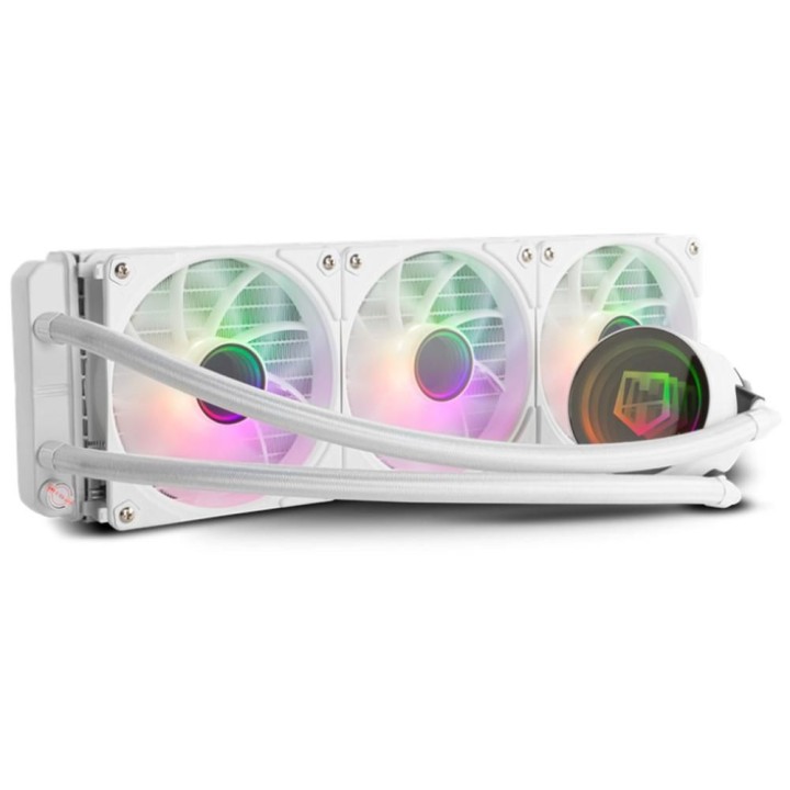 nox kit refrigeracion liquida nox hummer m - 360 argb blanco