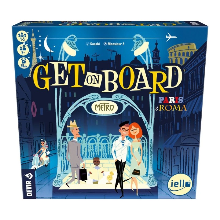 devir juego de mesa devir get on board