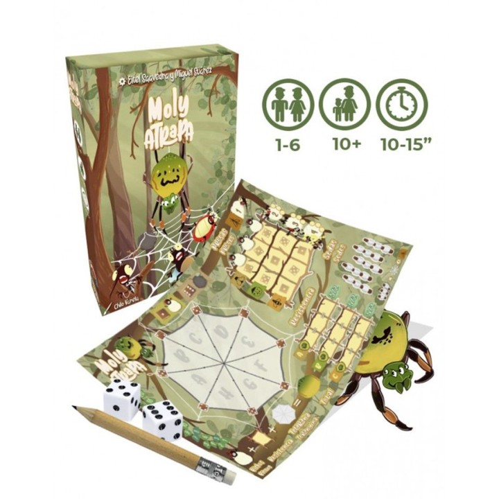 gdm juego de mesa moly atrapa pegi 10