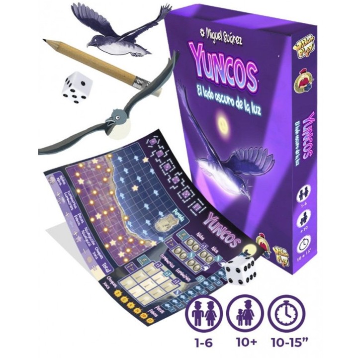 gdm juego de mesa yuncos el lado oscuro de la luz pegi 10