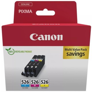 canon multipack canon cli - 526 c - m - a mg5150 -  mg5250 -  mg6150 -  mg8150 -  ip4850 blister