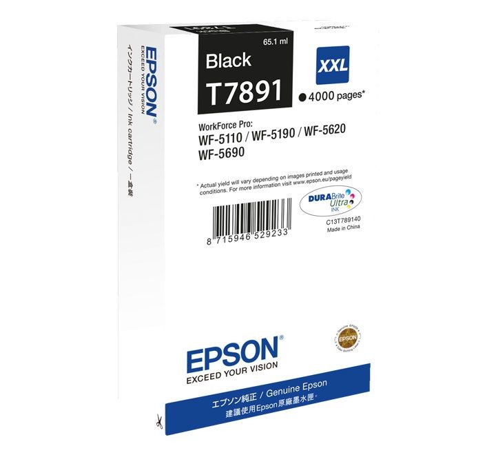 inkjet epson original c13t78914010 negro 4000k
