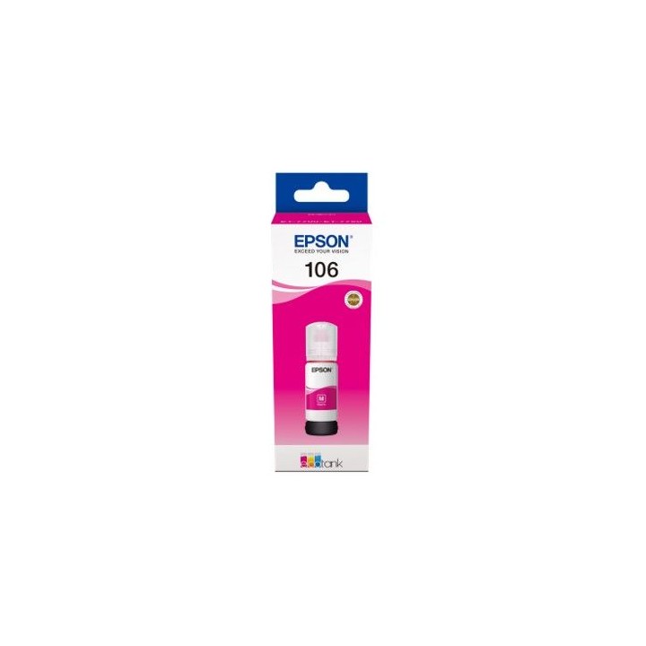 epson cartucho tinta epson c13t00r340 106 ecotank magenta ink et - 7700 - et - 7750
