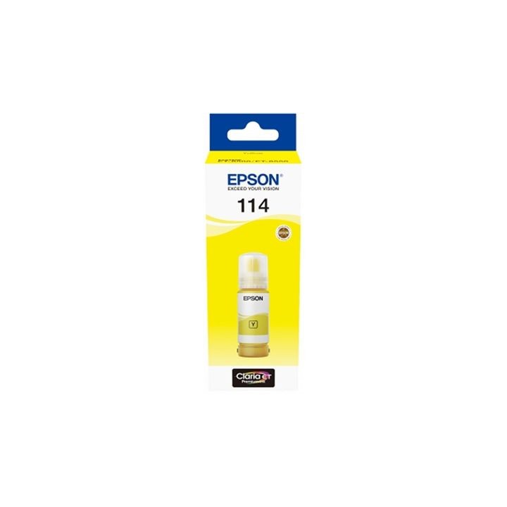 epson botella tinta epson ecotank 114 amarillo 70ml