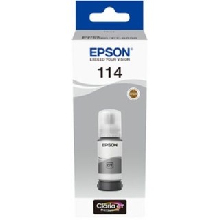 epson botella tinta epson ecotank 114 gris 70ml