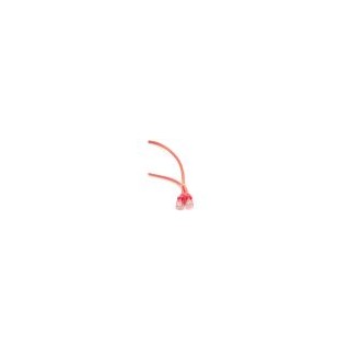 cable cat5e utp moldeado 0,25m rojo