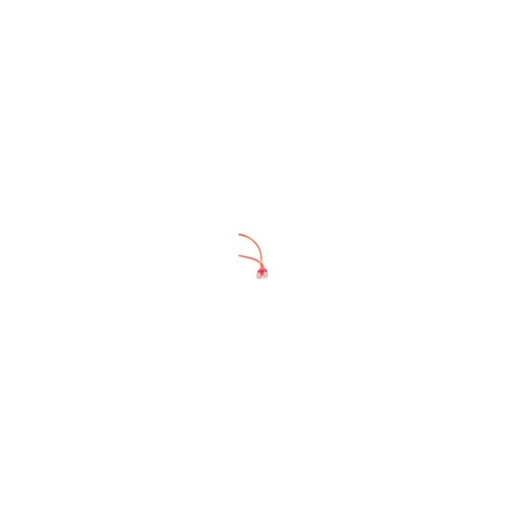 cable cat5e utp moldeado 0,25m rojo