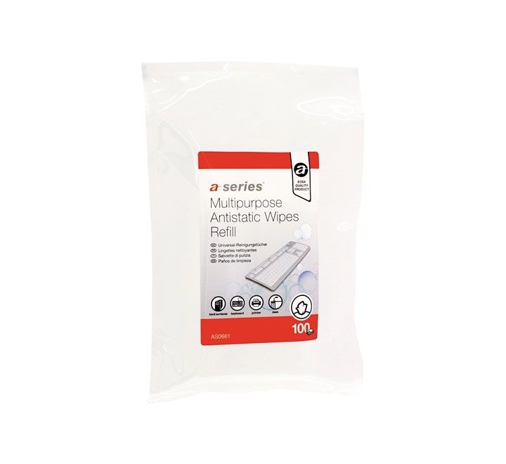 rec. 100 toallitas a-series hum. multiusos as0661
