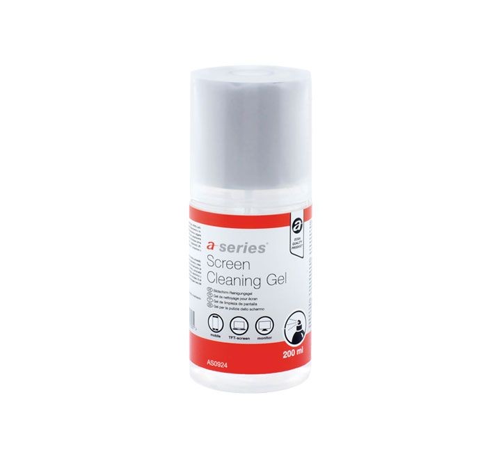 gel a-series limpia pantallas+gamuza 200ml