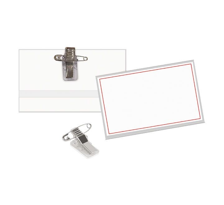 c. 50 identif a-series c/imperdible+pinza 57x90mm