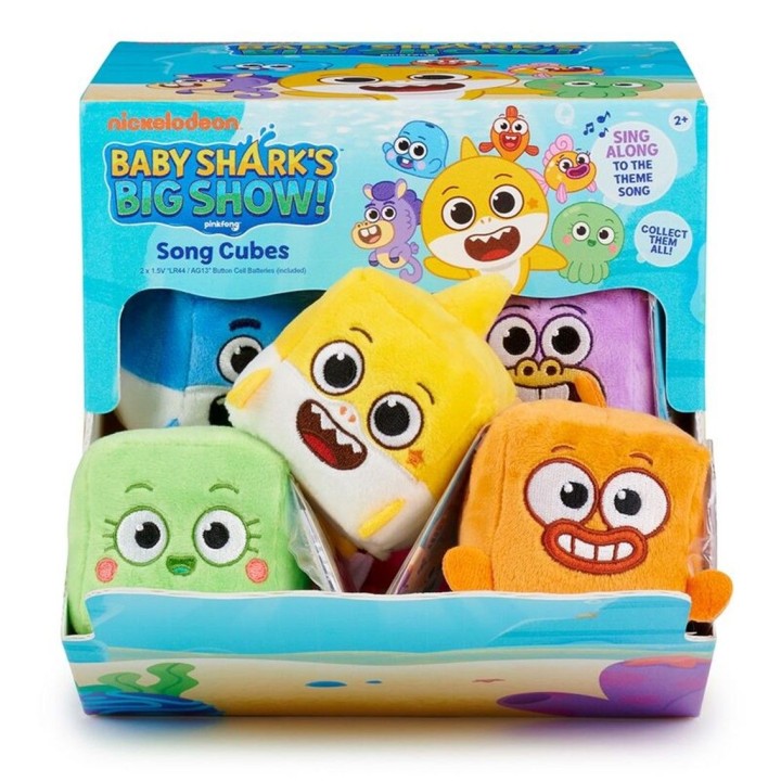 wowwee peluches peque?os con sonidos wowwee baby shark 12 unidades