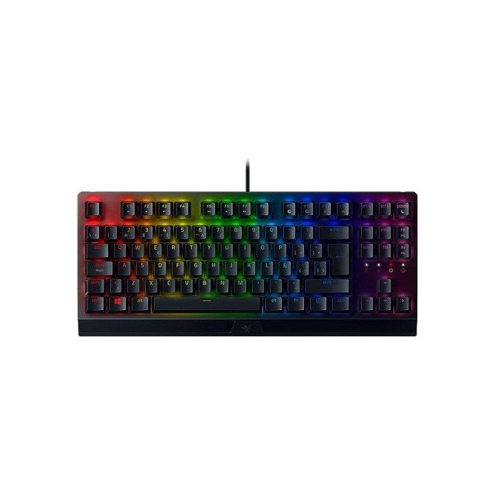teclado razer blackwidow v3 tenkeyless yellow switch (espanol) (rz03-03492300-r311)
