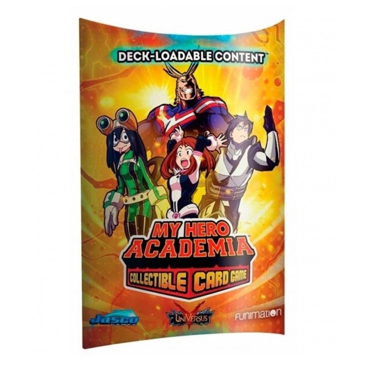 jasco games juego de cartas my hero academia deck loadable content ola 1 ingl?s
