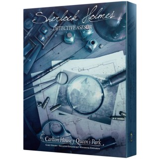 juegos juego de mesa sherlock holmes: carlton house & queens park pegi 12