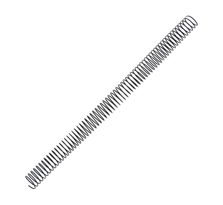 pack 100 espirales fellowes met. negro 20mm