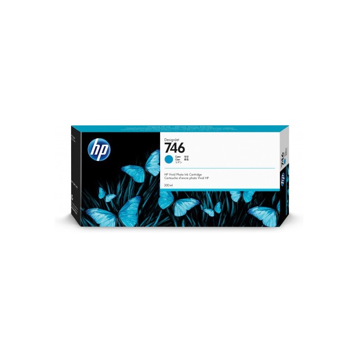 hp 746 tinta cian desingjet z9 (p2v80a) hp746