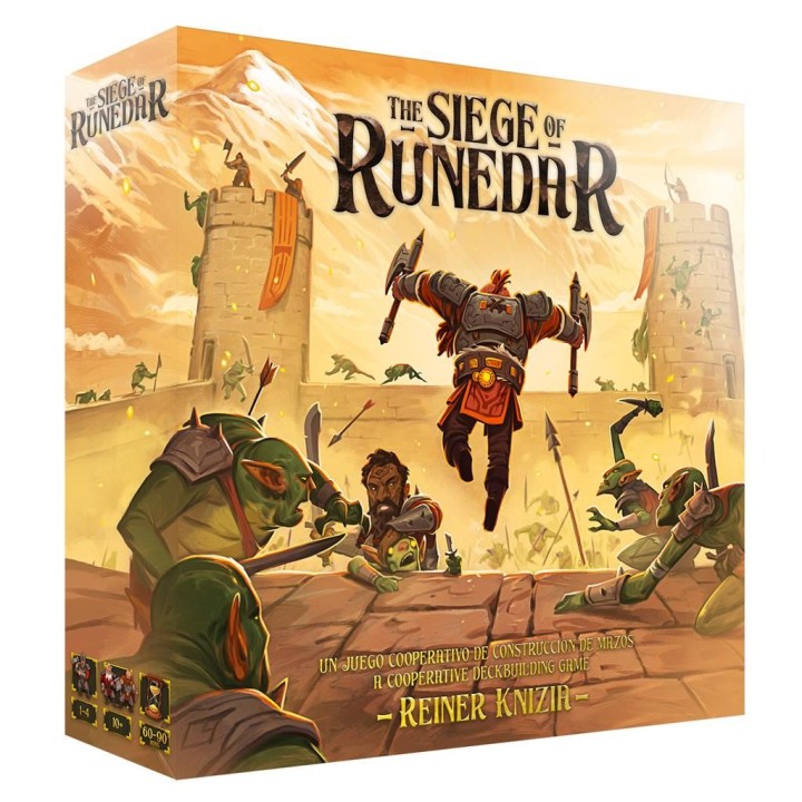 juegos juego de mesa the siege of runedar pegi 10