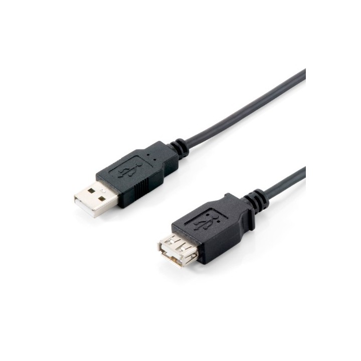 equip cable equip alargo usb 2.0 tipo a  macho -  hembra 3m