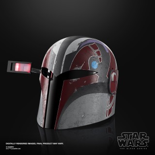 hasbro casco electr?nico hasbro star wars the black series ahsoka sabine wren